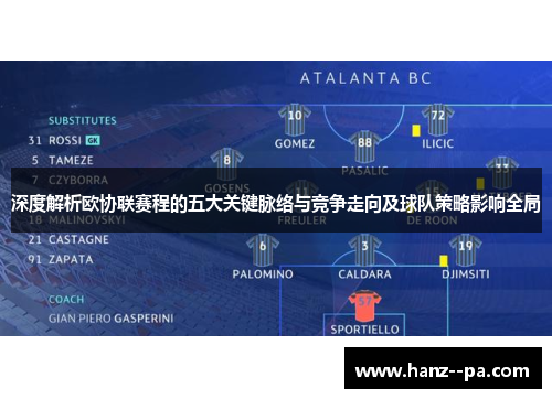 深度解析欧协联赛程的五大关键脉络与竞争走向及球队策略影响全局 深度解析欧协联赛程的五大关键脉络与竞争走向及球队策略影响全局